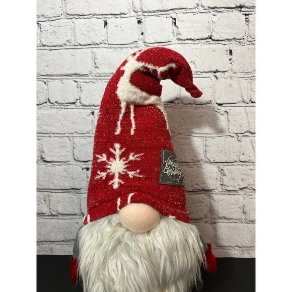 Christmas Gnome Large Elf Reindeer hat 19" - Picture 5 of 5